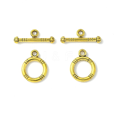 Tibetan Style Alloy Toggle Clasps GLF0161Y-1