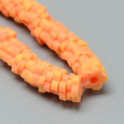 Polymer Clay Bead Strands CLAY-T001-A05-1