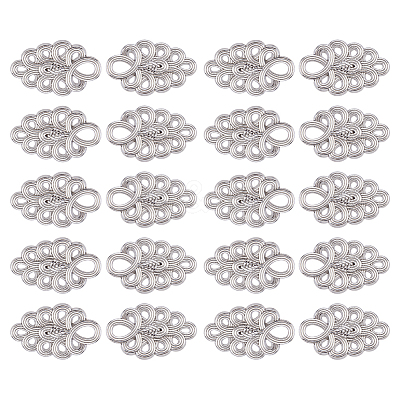 20Pcs Zinc Alloy Adjustable Jean Button Pins FIND-FH0017-92P-1
