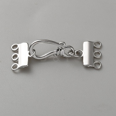 Brass Hook and S-Hook Clasps FIND-WH20019-180P-1