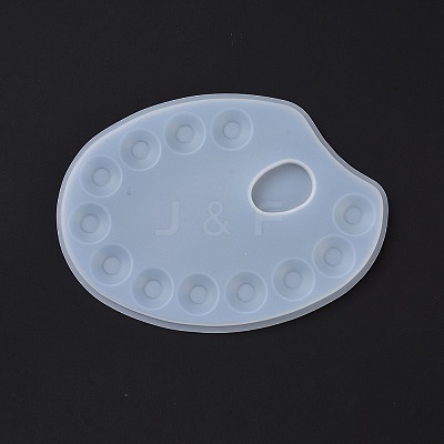 DIY Painting Palette Silicone Molds DIY-K058-07-1
