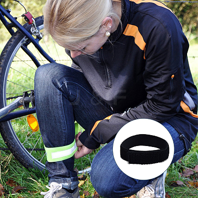 16Pcs Polyester & Nylon Elastic Straps with Hook and Loop Fastener AJEW-FH0007-61A-1