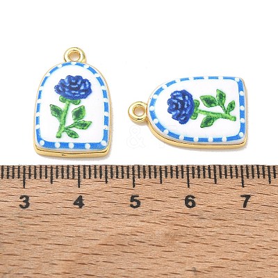 Printed Brass Pendants KK-CBAF9BC-07G-06-1
