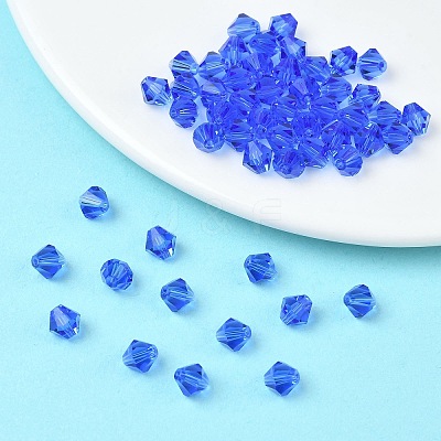 Imitation Austrian Crystal Beads SWAR-F022-6x6mm-206-1