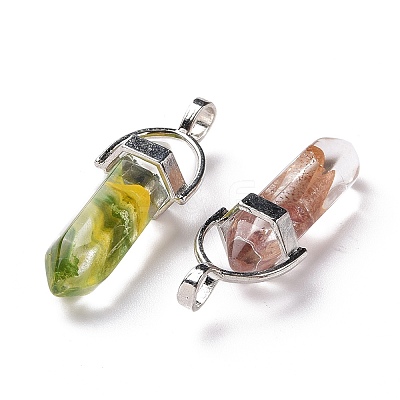 Handmade Lampwork Pendants X1-LAMP-K036-002-1