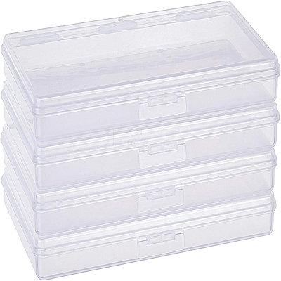 Transparent Plastic Bead Containers LS-CON-BC0006-06C-1