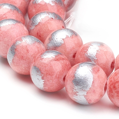 Natural Mashan Jade Beads Strands G-G833-8mm-22-1