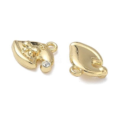 Christmas Alloy Crystal Rhinestone Pendants FIND-L026-01A-G-1