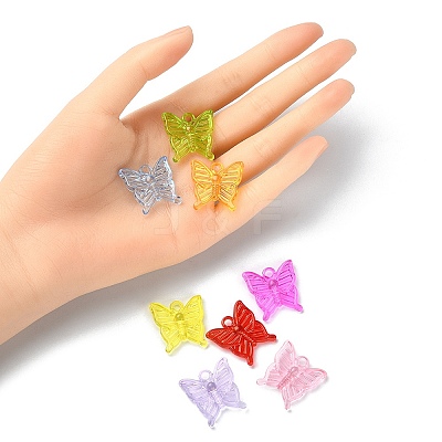 50g Transparent Acrylic Pendants TACR-YW0001-67-1