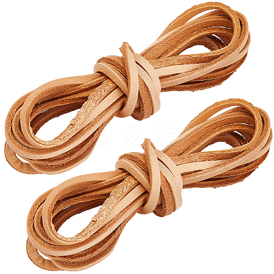 Cowhide Leather Cord WL-WH0006-02B-02-1