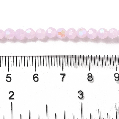 Imitation Jade Glass Beads Strands EGLA-A035-J4mm-L02-1