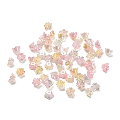 ABS Plastic Bead Caps KY-G034-01G-1