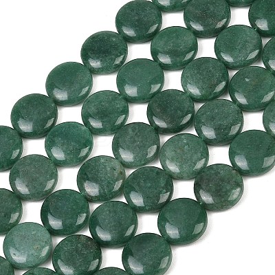Natural Green Aventurine Beads Strands G375-27A-1