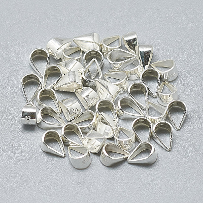 925 Sterling Silver Snap on Bails STER-T002-216S-1