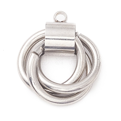 Non-Tarnish 304 Stainless Steel Pendants STAS-A059-01A-P-1