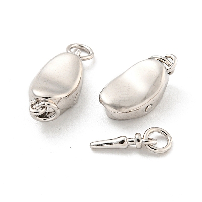 925 Sterling Silver Box Clasps STER-C005-12B-P-1