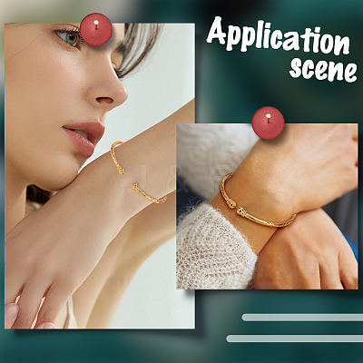 5Pcs Zinc Alloy Open Cuff Bangles BJEW-SC0001-70-1