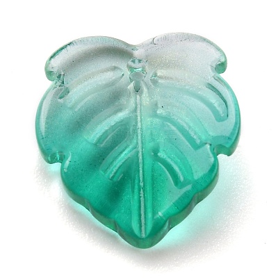 Transparent Glass Pendants X-GLAA-B004-02B-1