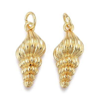 Brass Pendants ZIRC-M108-58G-1