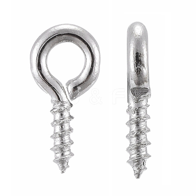 Iron Screw Eye Pin Peg Bails X-E561Y-1