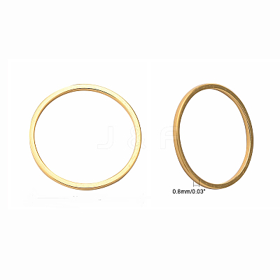 Ion Plating(IP) 304 Stainless Steel Linking Ring LS-STAS-S079-13-B03-NF-1