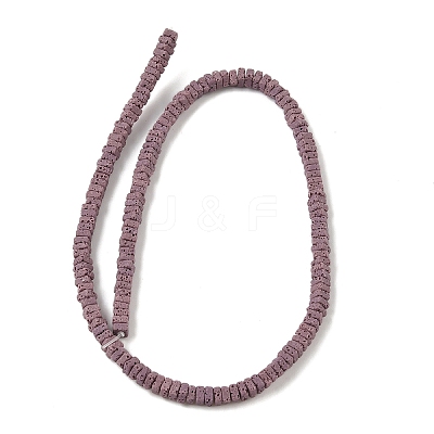 Handmade Porcelain Imitation Lava Rock Beads Strands PORC-P032-03M-1