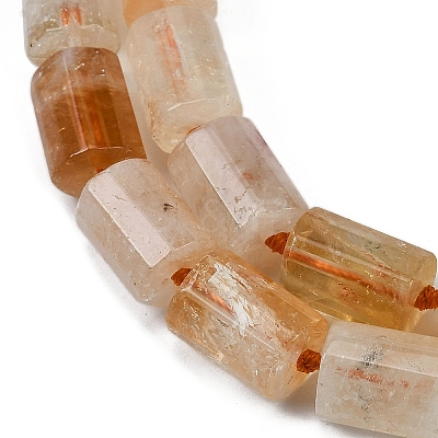 Natural Citrine(Heated) Beads Strands G-G162-D07-02-1