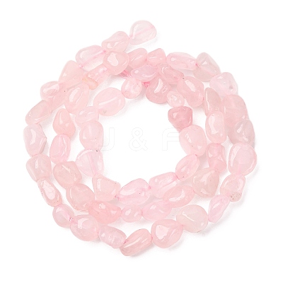 Natural Rose Quartz Beads Strands G-Q060-E21-04-1