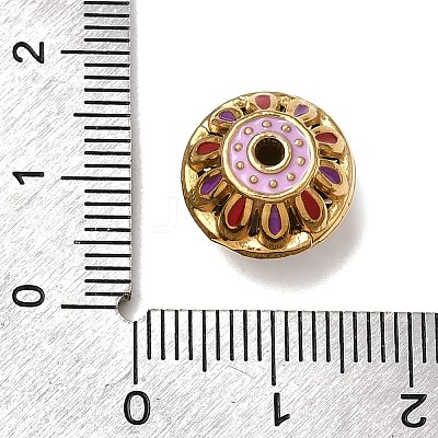 304 Stainless Steel Enamel Beads SA-CBA9422-01G-06-1