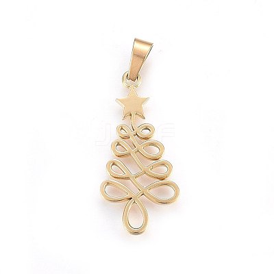 304 Stainless Steel Pendants STAS-P209-45-1