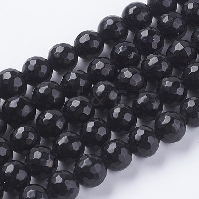 Natural White Jade Beads Strands G-G620-10mm-16-1