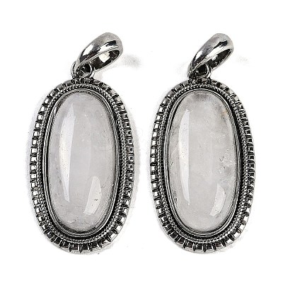 Natural Quartz Crystal Pendants G-I370-07AS-04-1