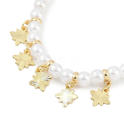 Rack Plating Brass Stretch Bracelets BJEW-P341-10C-G-1