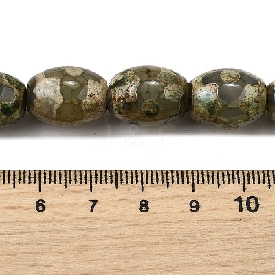 Tibetan Style dZi Beads Strands G-S389-A02-1