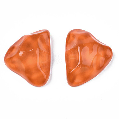 Transparent Resin Cabochons CRES-N031-002H-1