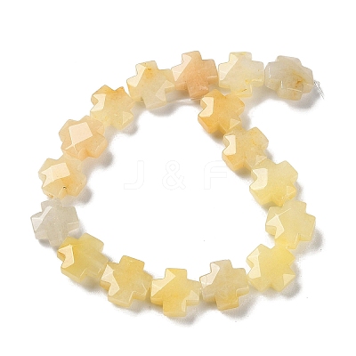 Natural Topaz Jade Beads Strands G-K357-C01-01-1