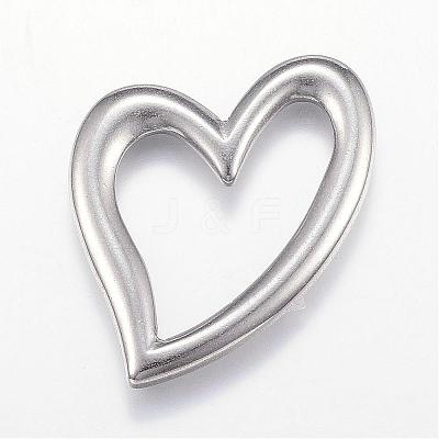 Tarnish Resistant 304 Stainless Steel Linking Rings STAS-P125-02P-1
