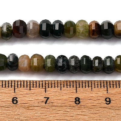 Natural Indian Agate Beads Strands G-P587-D07-01-1