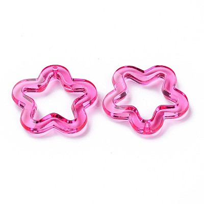 Transparent Acrylic Beads LS-MACR-S373-24-B04-1