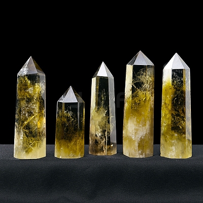 Tower Natural Citrine Display Decorations PW-WG89004-01-1