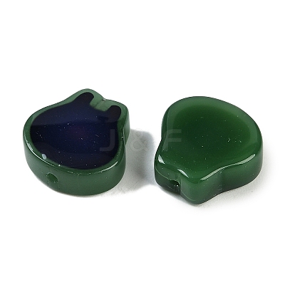 Two Tone Glass Mood Beads GLAA-Z007-13D-1