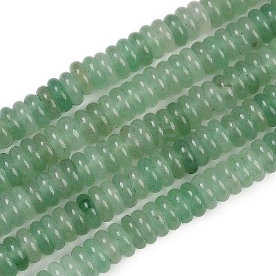 Natural Green Aventurin Beads Strands G-Q159-B28-01-1