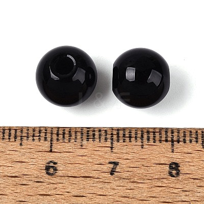 Natural Black Onyx Beads G-Q602-08B-05-1