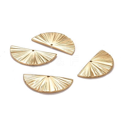 Ion Plating(IP) 304 Stainless Steel Pendants STAS-D177-03G-02-1