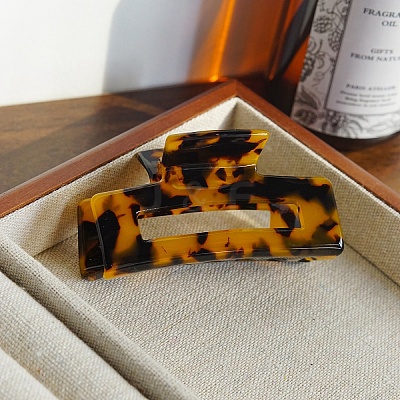 Cellulose Acetate(Resin) Claw Hair Clips PW-WGE4026-04-1