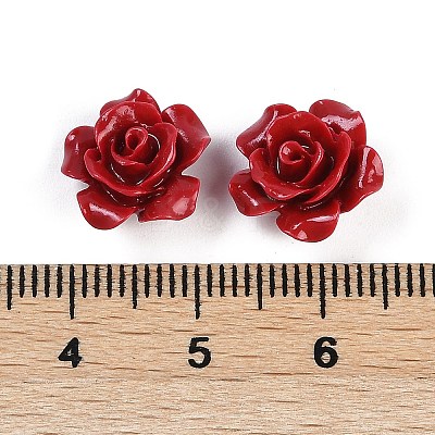 Synthetic Coral Carved Beads CORA-M001-06C-1