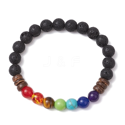 Natural Gemstone Beaded Bracelets for Women BJEW-JB11475-1