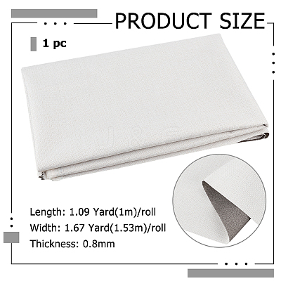 Cotton & Linen Blended Fabric DIY-WH0591-045-1