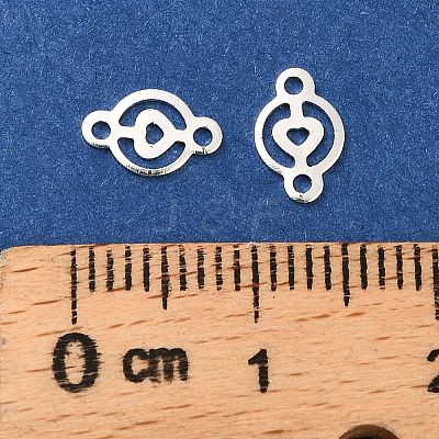 Brass Connector Charms KK-F907-10S-1