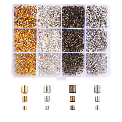 Brass Spacer Beads KK-CJ0001-12-1